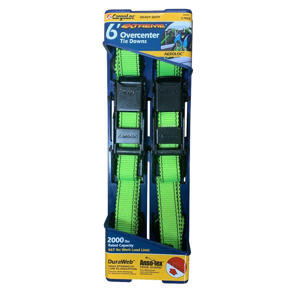 CargoLoc Heavy Duty 6 Overcenter Tie Downs