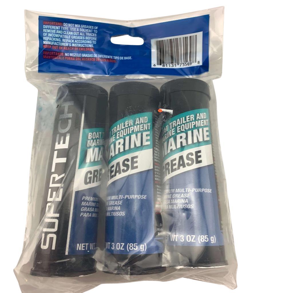 Super Tech 3PC Boat Trailer and Marine Equipment Marine Grease-lubricants, grease, & funnels-Tool Mart Inc.