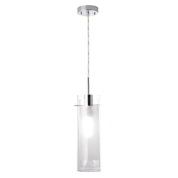 Sydney 1-Light Polished Chrome Clear Glass Hanging Pendant Damaged Box-Lighting-Tool Mart Inc.