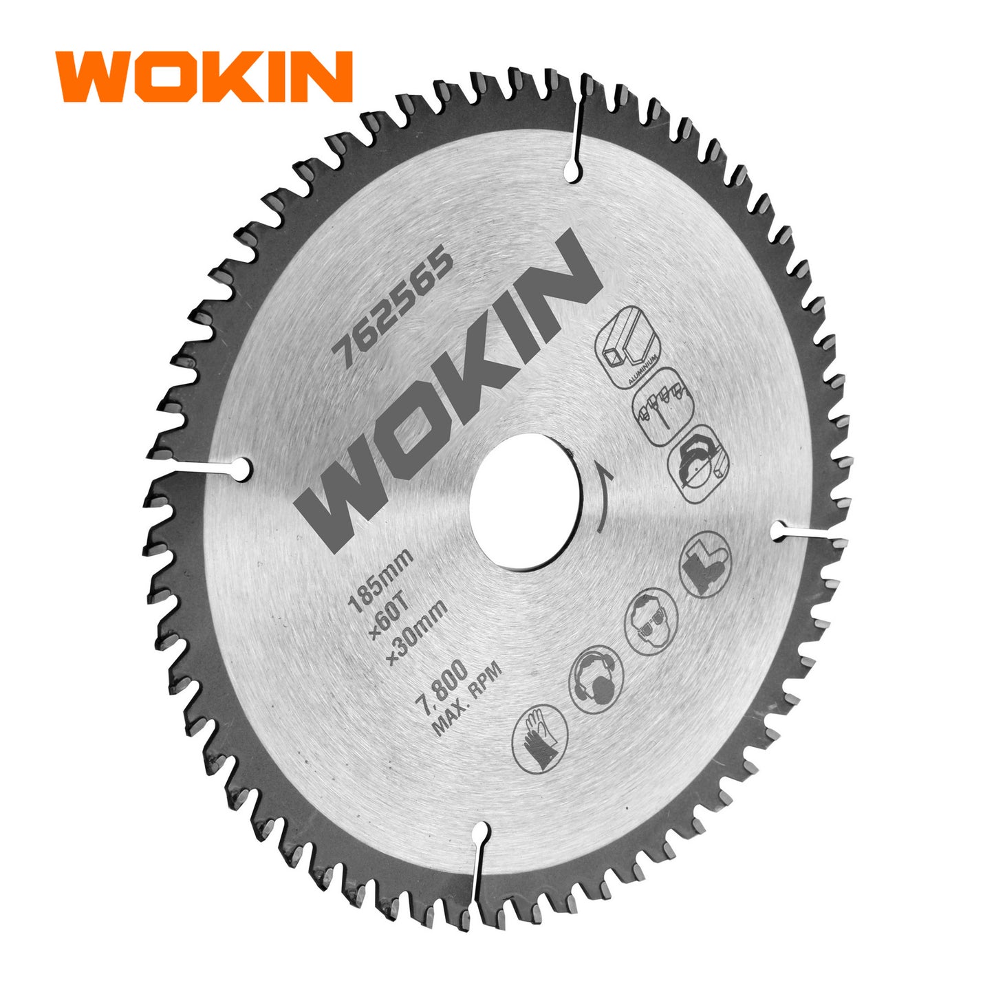 Wokin 7-1/4 Inch TCT Saw Blade 60 Teeth