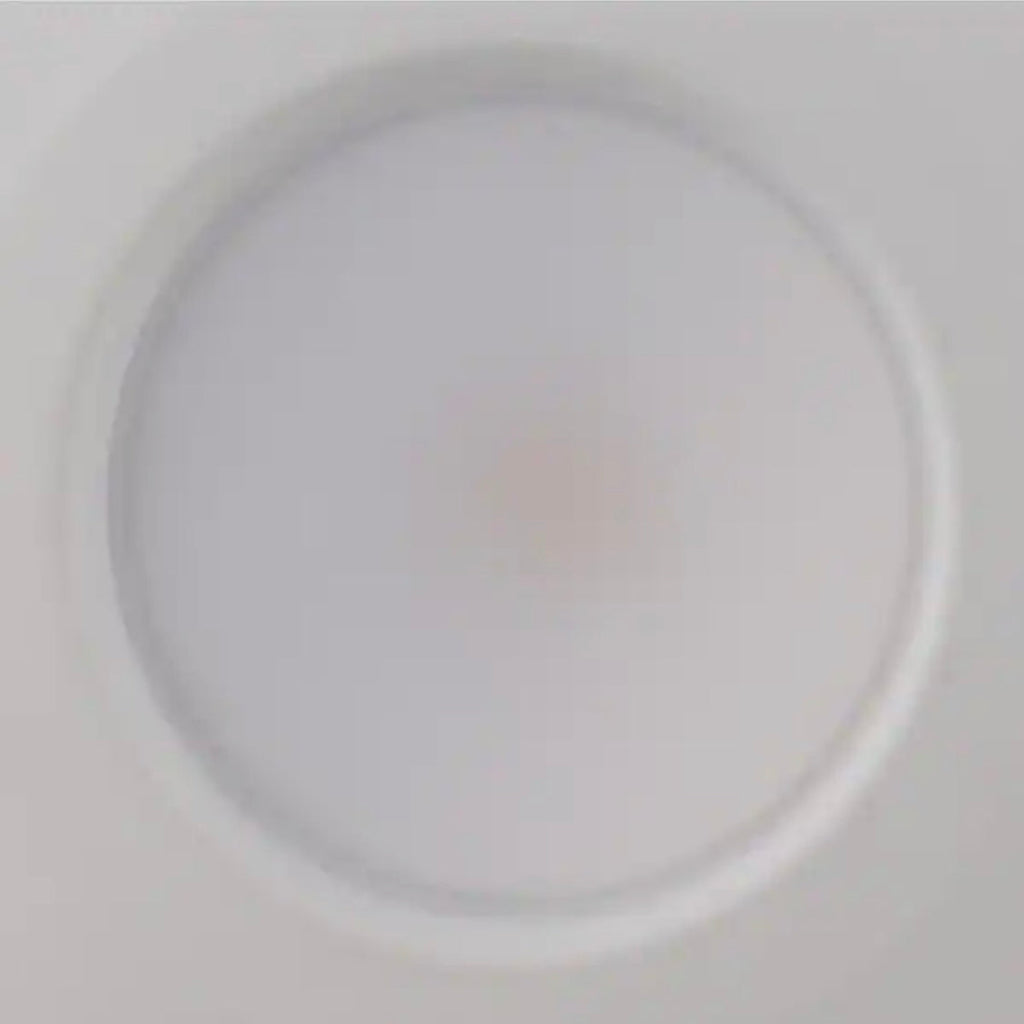 Commercial Electric 5/6 in. New Construction or Remodel Matte White Dimmable LED Recessed Trim with Adjustable Color Changing Technology - Damaged Box
