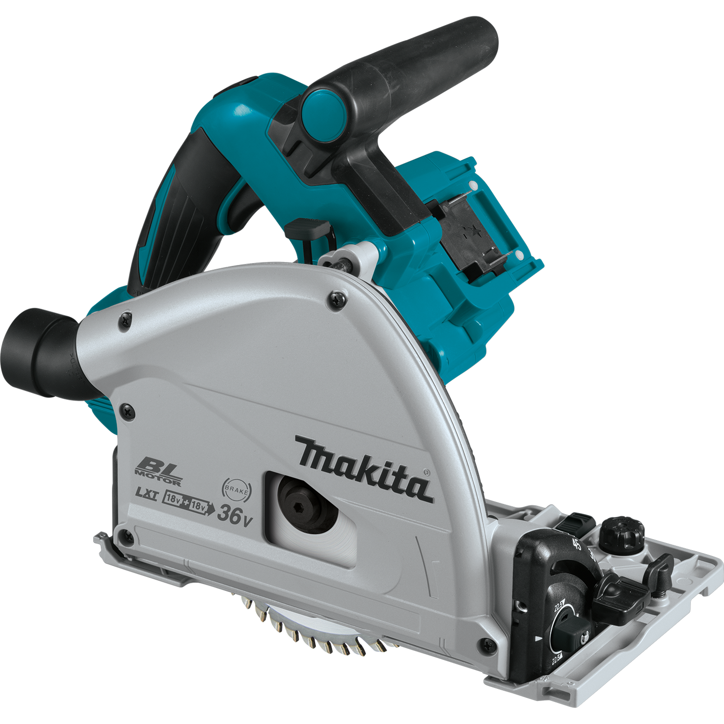 Makita 36 Volt (18V X2) Brushless 6 1/2 Inch Plunge Circular Saw Factory Serviced (Tool Only)