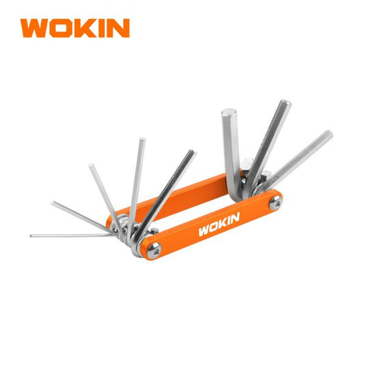 Wokin 8 Piece Folding Hex Key Set
