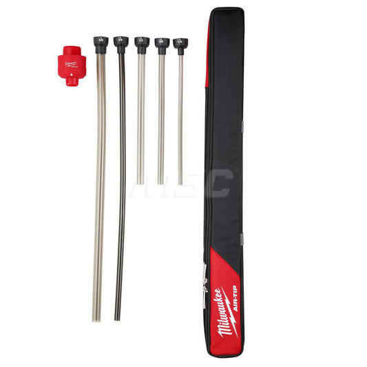 49-90-2037 Milwaukee AIR-TIP 1-1/4 in. - 2-1/2 in. Wet/Dry Shop Vac Long Reach Set Flexible Vacuum Hose 7 pc