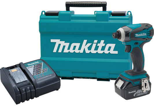 Makita 18V LXT Lithium Ion Cordless Impact Driver Kit Factory Serviced