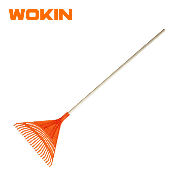 Wokin 20 Inch Wide Plastic Leaf Rake – Tool Mart Inc.