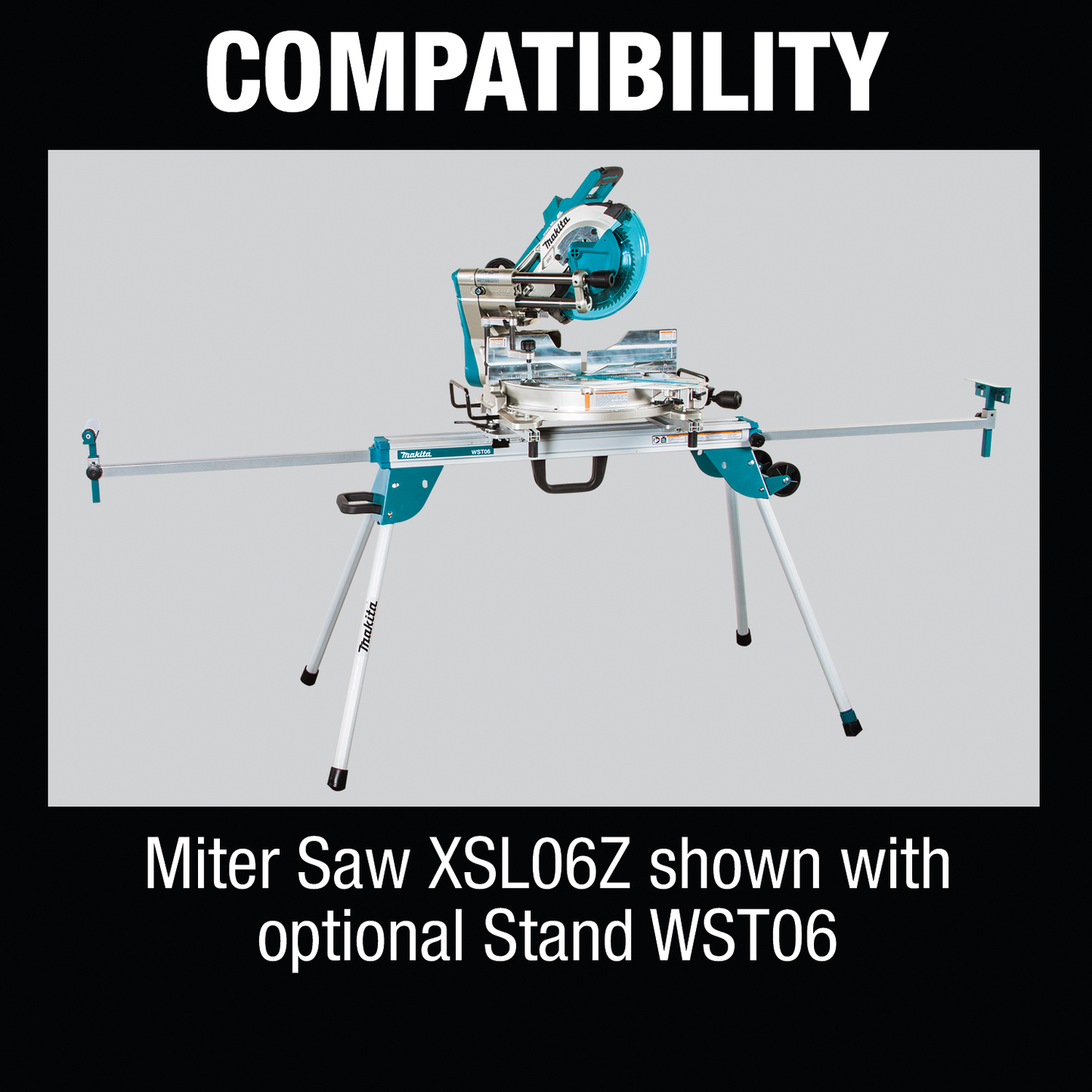 Makita 36 Volt LXT Brushless 10 Inch Dual Bevel Sliding Compound Miter Saw With Laser Kit Factory Serviced