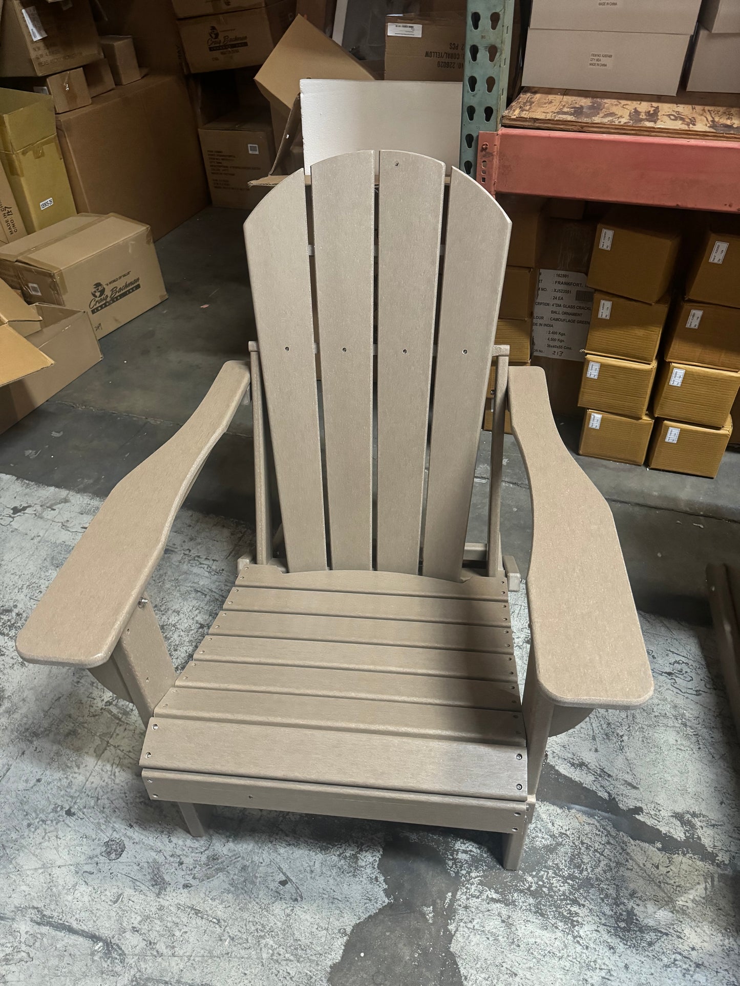 Teak Adirondack Folding Chair