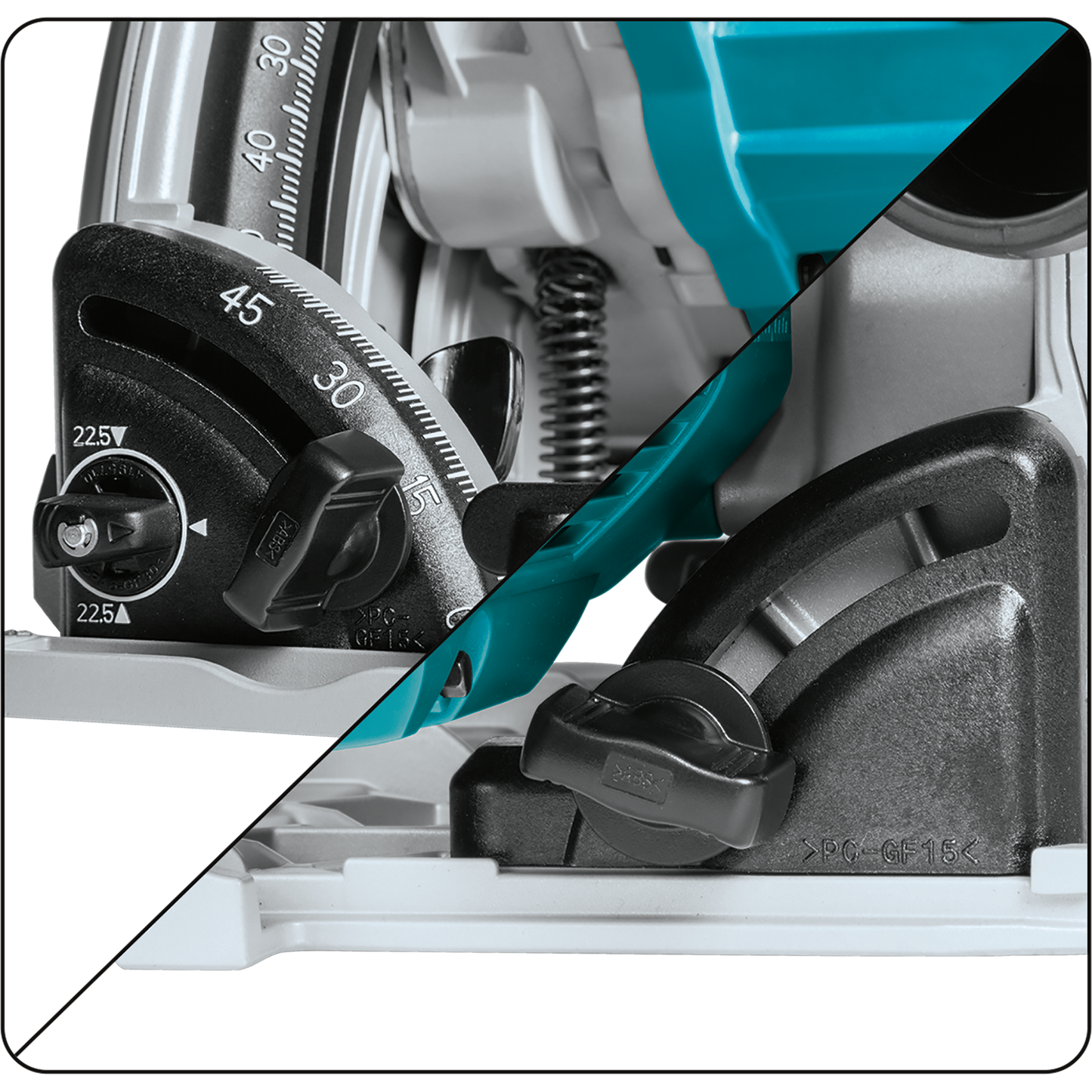 Makita 36 Volt (18V X2) Brushless 6 1/2 Inch Plunge Circular Saw Factory Serviced (Tool Only)