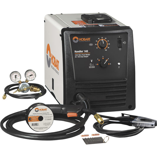 Hobart Handler 115 Volt 140 Amp Mig Flux Core Welder Welder