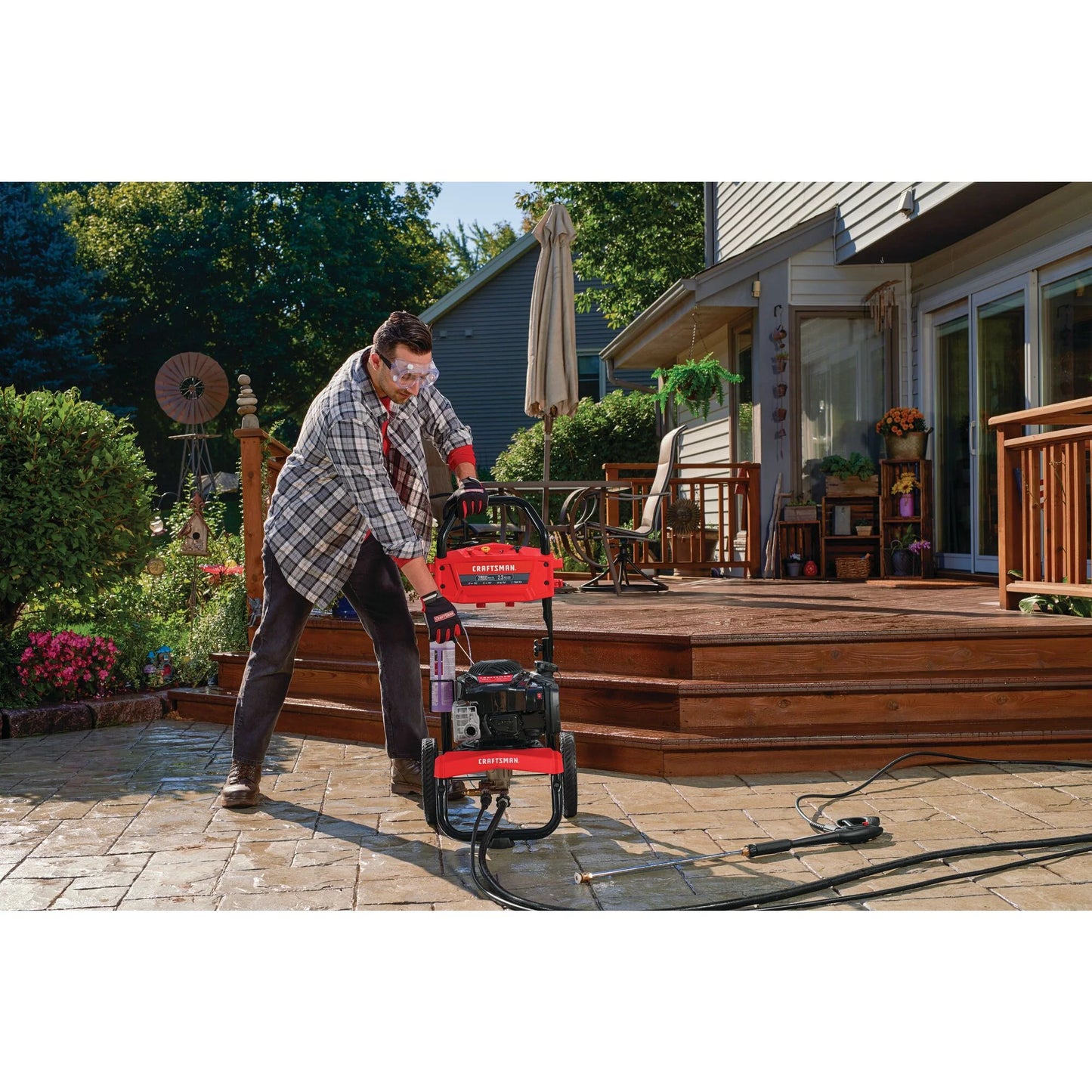 Craftsman 2800 MAX PSI at 2.3 MAX GPM  Gas Pressure Washer