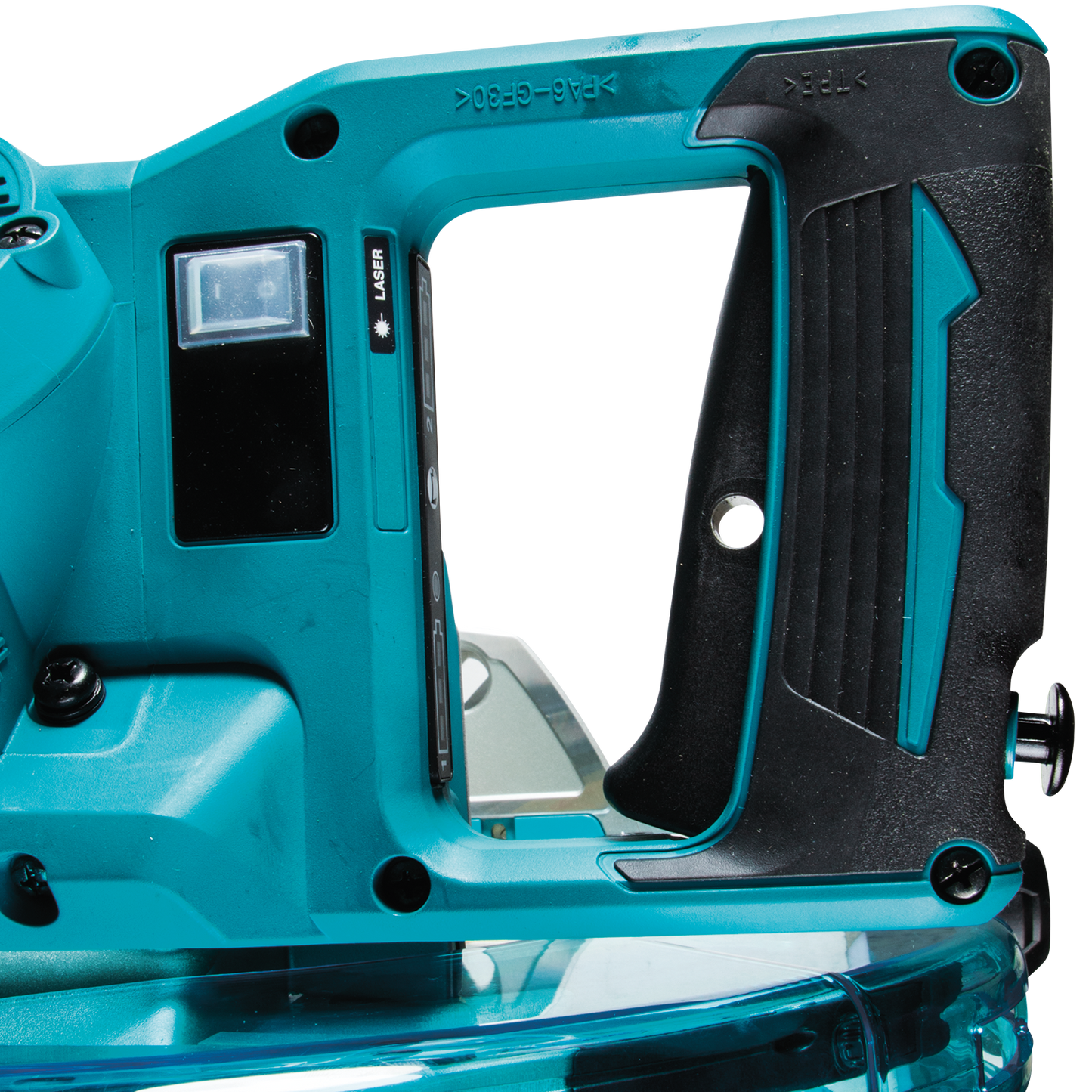 Makita 36 Volt LXT Brushless 10 Inch Dual Bevel Sliding Compound Miter Saw With Laser Kit Factory Serviced