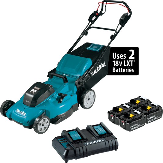 Makita 36V 21 Inch Self‑Propelled Lawn Mower Kit