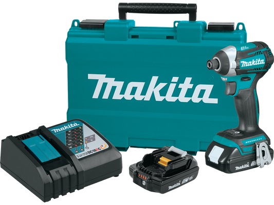 Makita 18V LXT® Lithium‑Ion Compact Brushless Cordless Driver Kit Factory Serviced