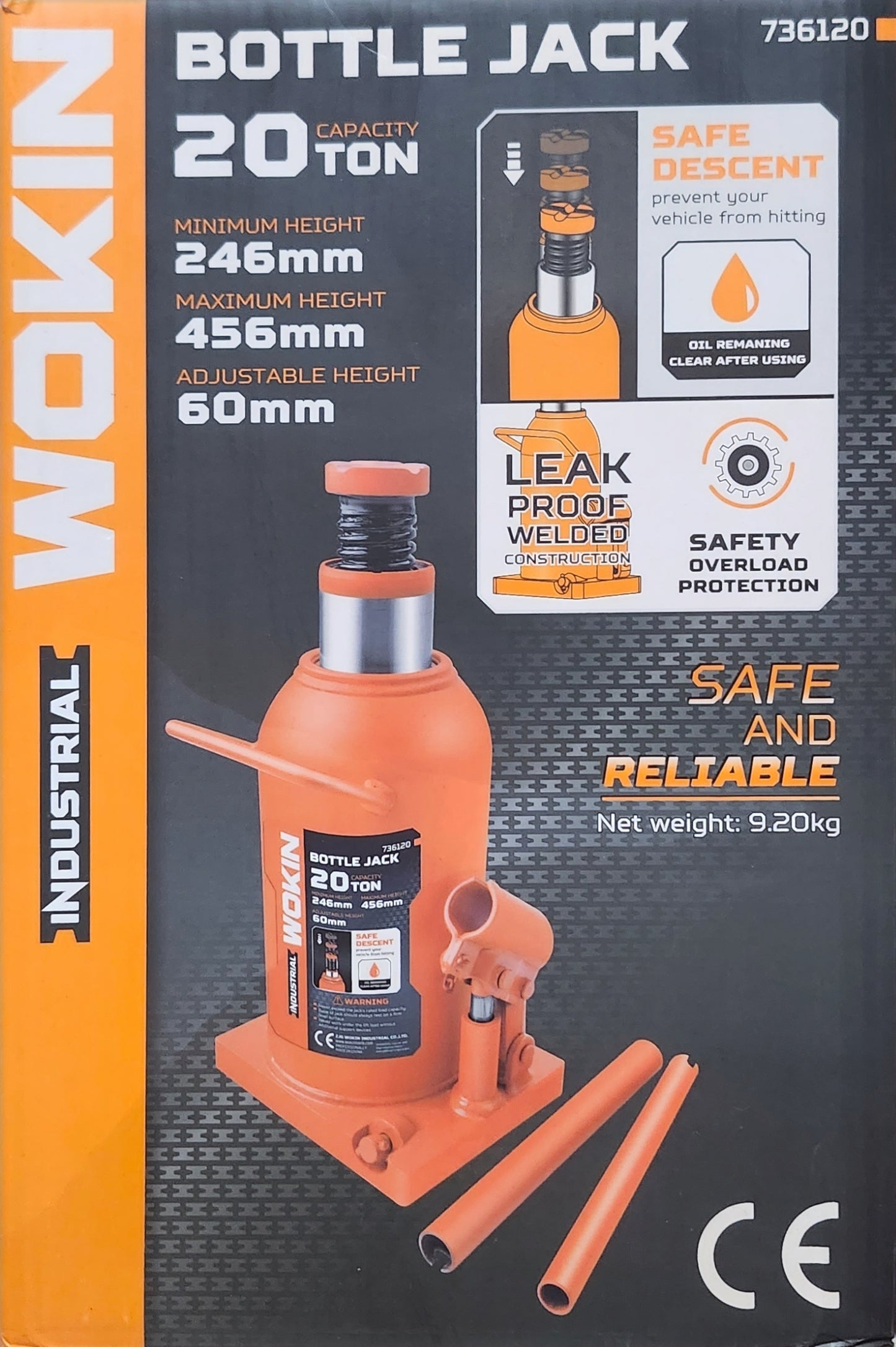 Wokin 20 Ton Bottle Jack