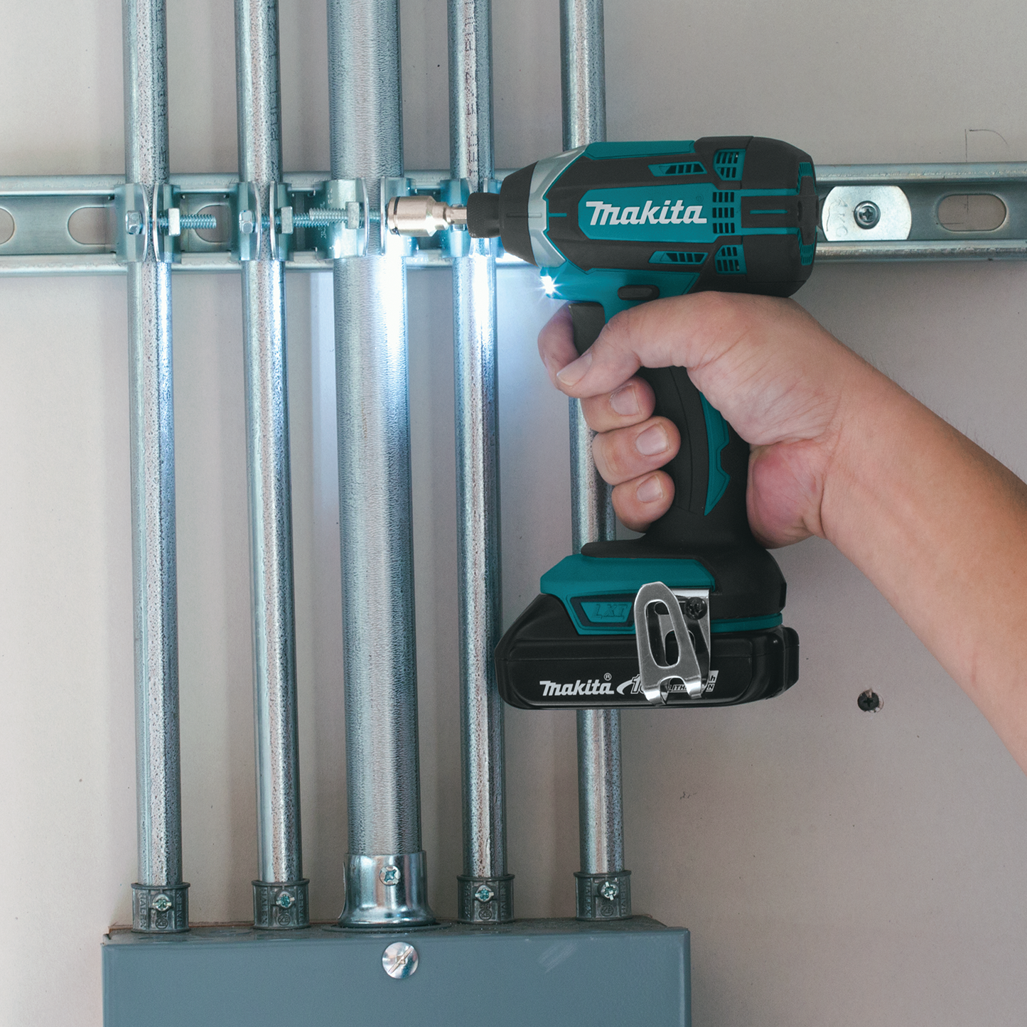 Makita 18 Volt LXT Lithium Ion Compact Cordless 2 Piece Combo Kit Factory Serviced OUT OF STOCK 8-25-23