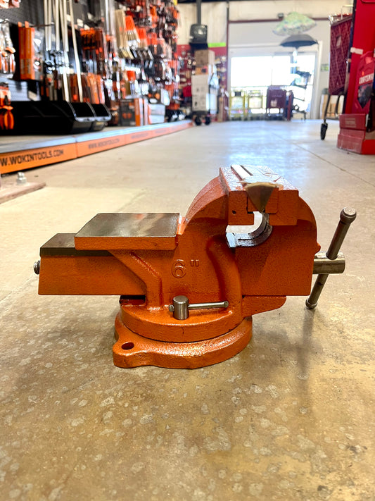 Wokin 6 Inch Bench Vise With Swivel Base Anvil