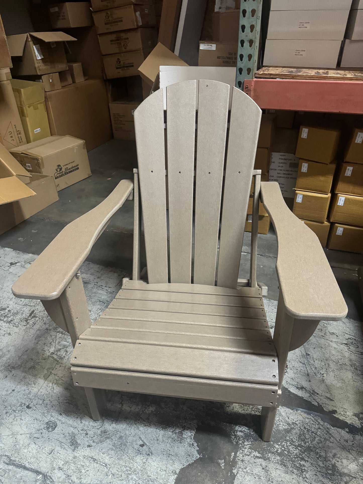 Teak Adirondack Folding Chair