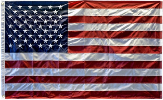 70241 3 Foot By 5 Foot Embroidered USA Flag