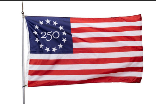 50071 Betsy Ross Style American Flag 3' x 5'