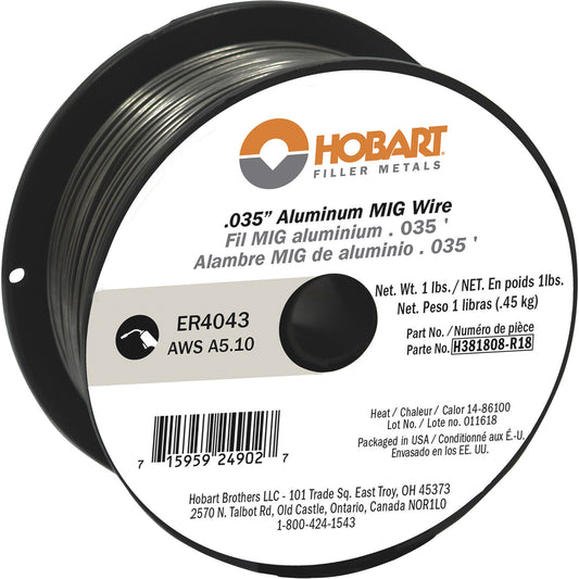 Hobart Aluminum MIG Welding Wire 0.035