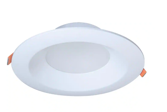 Halo LTDM Series 6 in. Adjustable CCT Canless IC Rated Dimmable Indoor, Outdoor Integrated LED Recessed Light Trim DAMAGED BOX