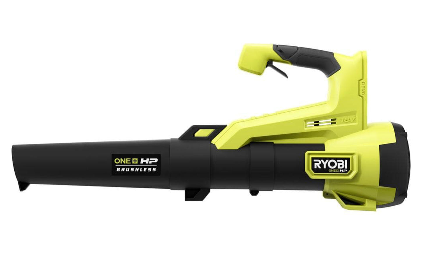 RYOBI ONE+ HP 18V Brushless 110 MPH 350 CFM Cordless Variable-Speed Jet Fan Leaf Blower (Tool Only) - Damaged Box