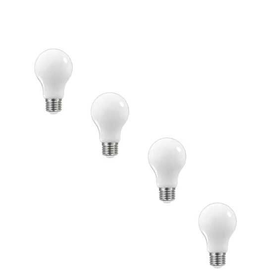 Ecosmart 60-Watt Equivalent A19 Dimmable Energy Star Frosted Filament LED Light Bulb Daylight (4-Pack) Damaged Box