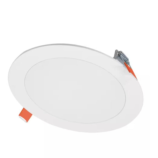 Halo HLBSL 6 in. Color Selectable New Construction or Remodel Canless Recessed Integrated LED Kit Damaged Box