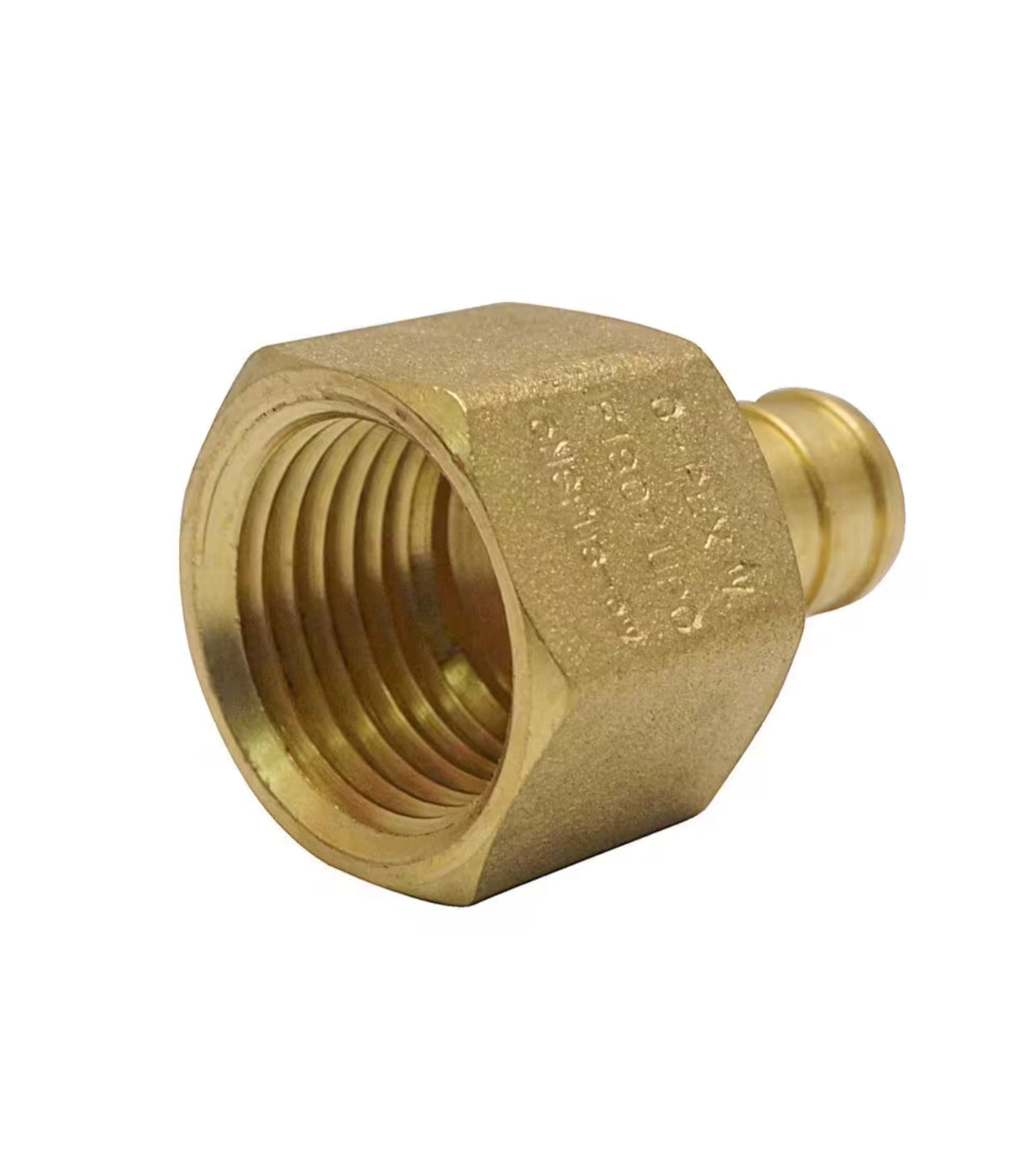 Apollo 1/2 in. Brass PEX-B Barb x 1/2 in. Female Pipe Thread Adapter Damaged Box