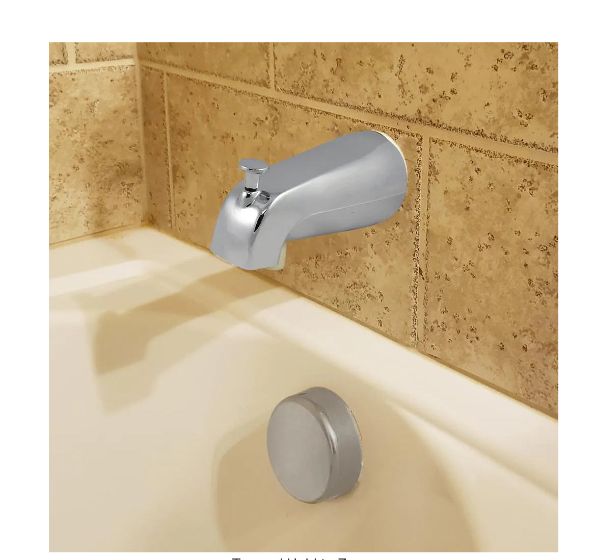 Danco 3 in. Universal Tub Spout with Handheld Shower Fitting Damaged Box