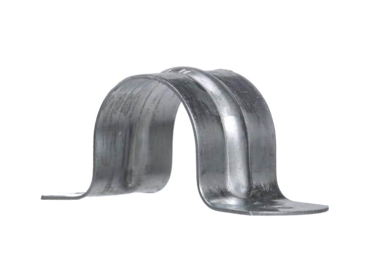 Oatey 1/2 in. Galvanized 2-Hole Pipe Hanger Strap (10-Pack)