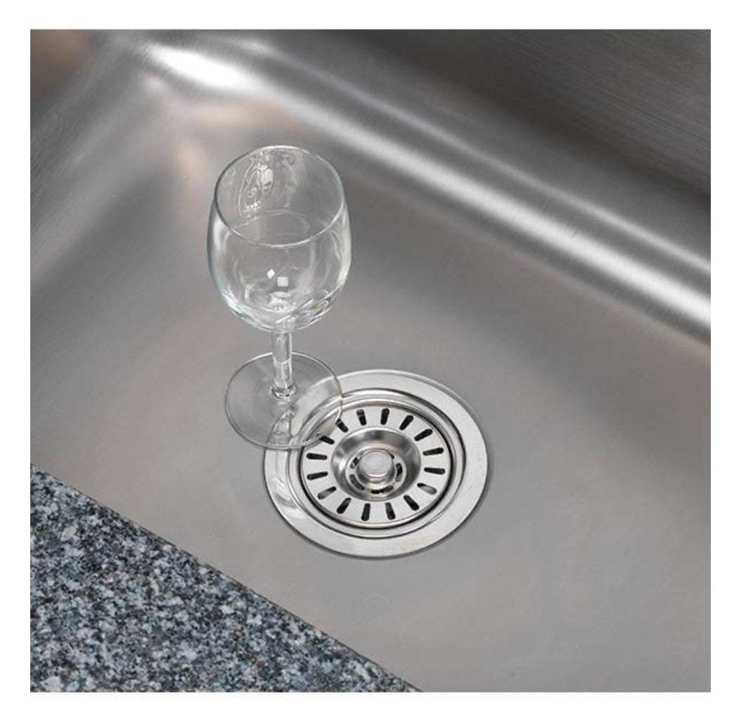 Glacier Bay Glass Friendly Kitchen Sink Strainer - Stainless steel with polished finish DAMAGED BOX