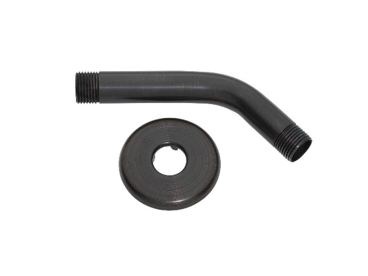 Glacier Bay 6 in. Shower Arm and Flange in Oil Rubbed Bronze DAMAGED BOX