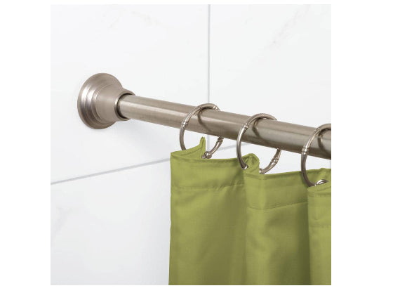 Zenna Home Adjustable Over-the-Shower Caddy, Satin Nickel