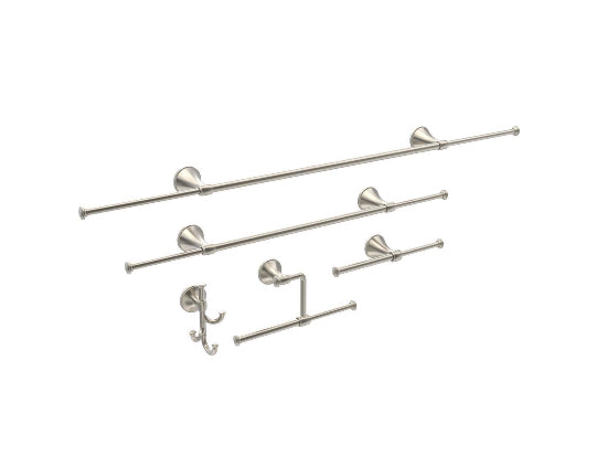 Delta Accolade Expandable 24 in. Towel Bar in Spotshield Brushed Nickel DAMAGED BOX