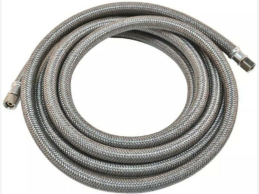 EVERBILT Polymer 12ft Braided Icemaker Water Connector