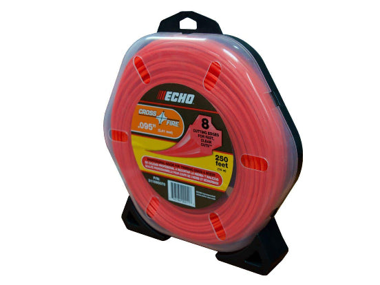 ECHO .095" Cross-Fire Trimmer Line (250 ft.) Large Clam