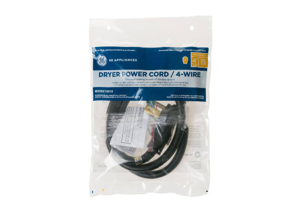 GE 4 ft. 4-Prong 30 Amp Dryer Cord