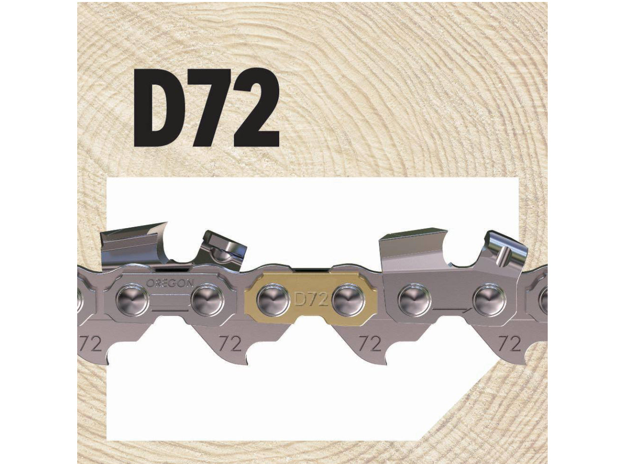 Oregon D72 Chainsaw Chain for 20 in. Bar, Fits Echo, Husqvarna, Stihl, Dolmar, Jonsered, Stihl, Remington and More