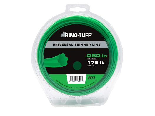 Rino-Tuff Universal Fit .080 in. x 175 ft. Gear Replacement Line for Gas, Corded and Cordless String Grass Trimmer/Lawn Edger