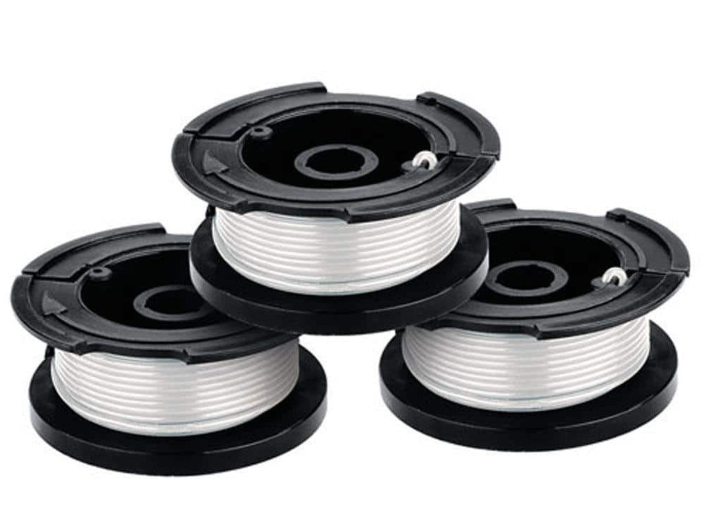 BLACK+DECKER 0.065 in. x 30 ft. Replacement Single Line Automatic Feed Spools AFS for Electric String Grass Trimmer/Edger (3-Pack)
