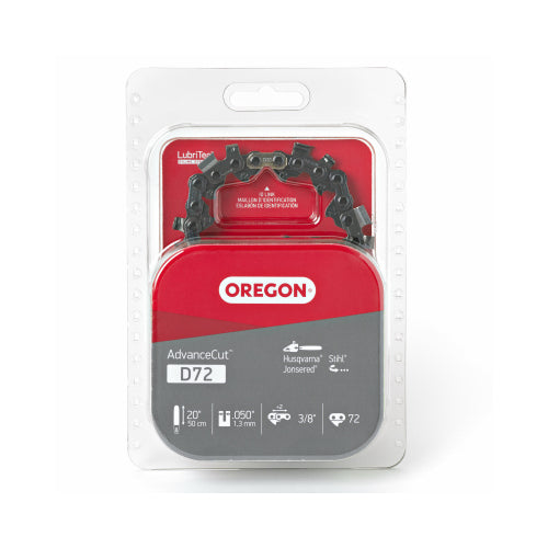 OREGON Chainsaw Chain, 72v Vaguard Full Chisel Premium C-loop, 20 - 21-in.