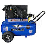 Eagle 3 Horse Power 20 Gallon  Belt Drive  Cast Iron  Air Compressor