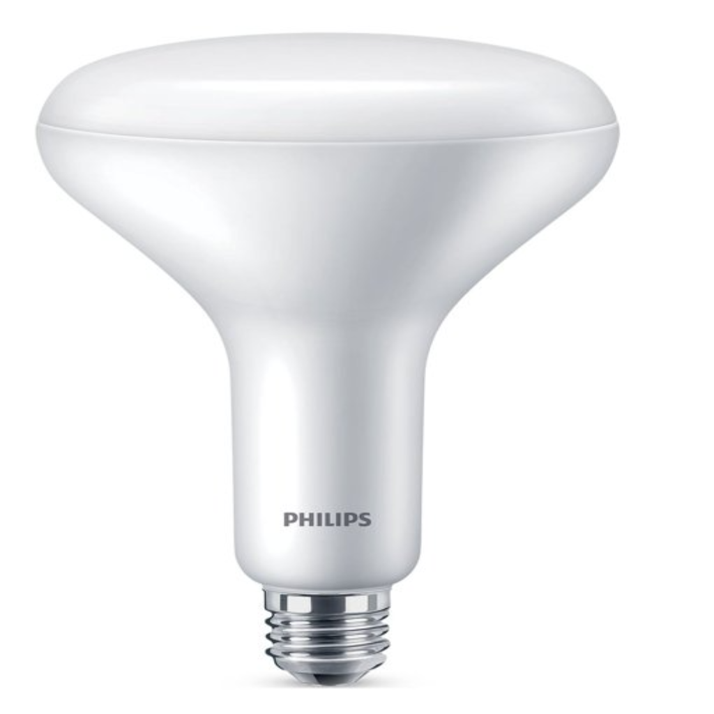 Philips LED 65 Watt BR40 6-Inch Recessed can Indoor Floodlight Light Bulb Frosted Daylight Dimmable E26 Medium Base 1 Pack DAMAGED BOX