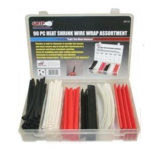Heat Shrink Wire Wrap Assortment 90pc