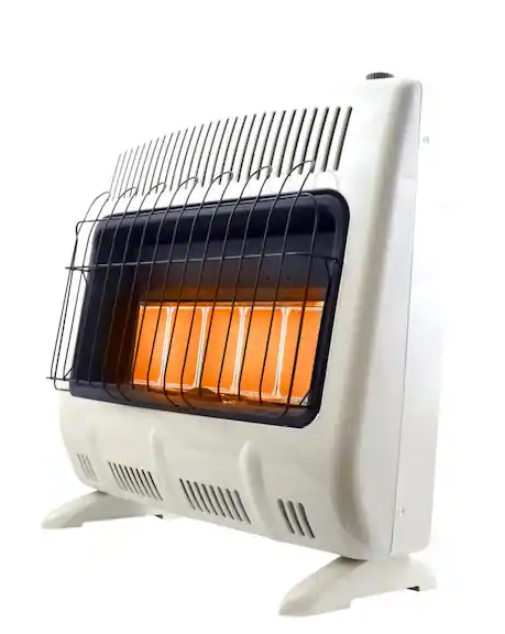 Mr Heater Vent Free 30,000 BTU Radiant Dual Fuel Heater Factory Serviced