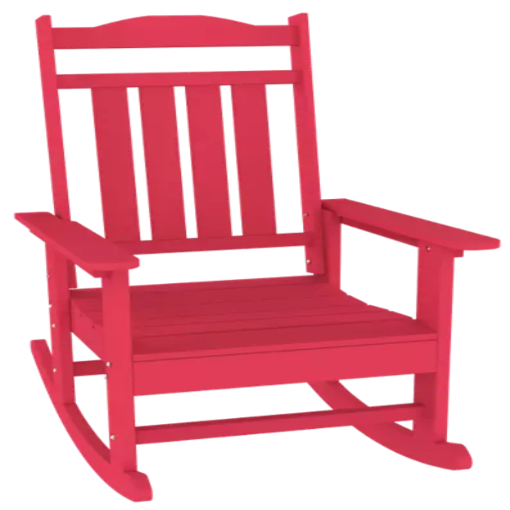 Red Rocking Chair