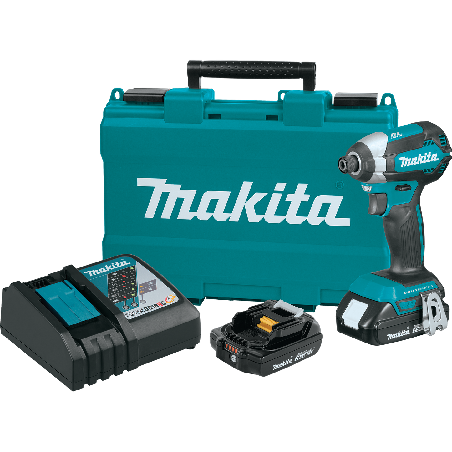 Makita 18 Volt LXT Brushless Cordless Impact Driver Kit Factory Serviced