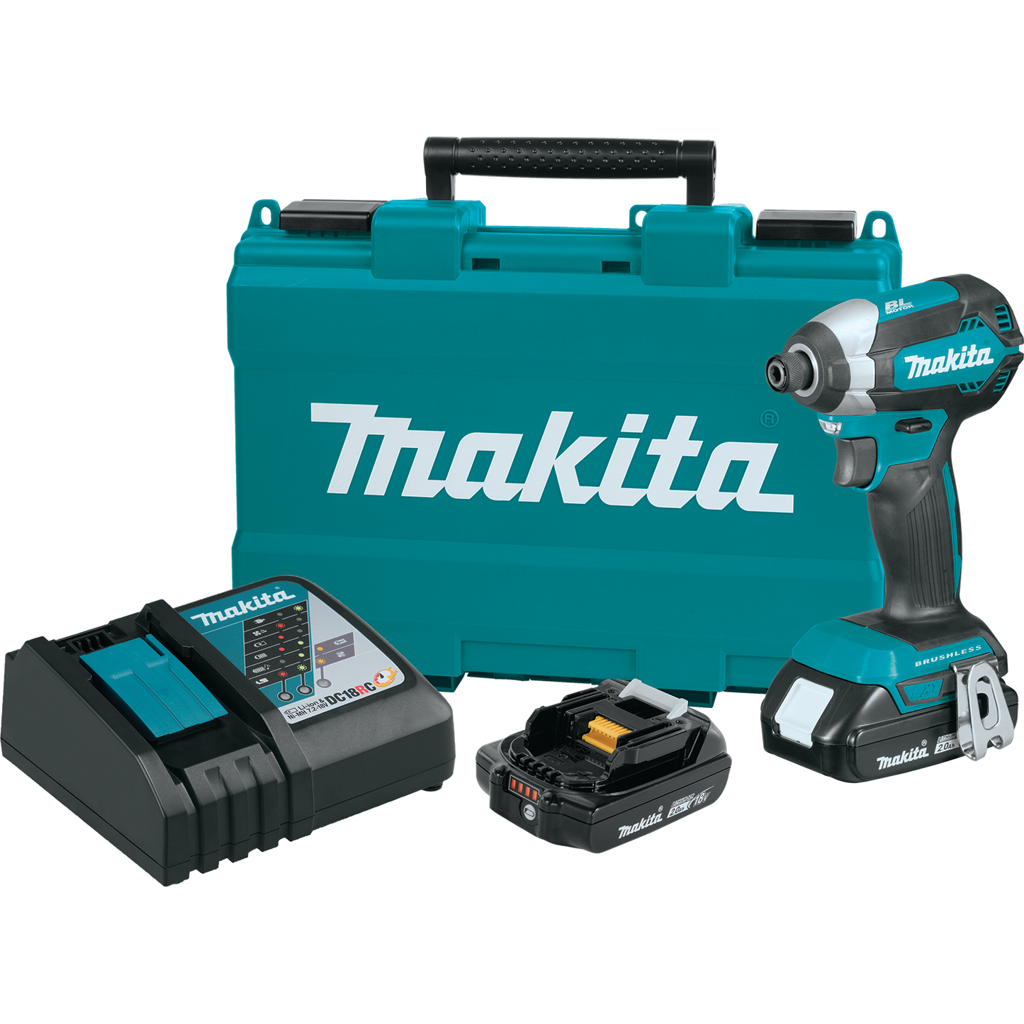 Makita 18 Volt LXT Brushless Cordless Impact Driver Kit Factory
